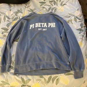 Pi Phi Comfort colors sweatshirt